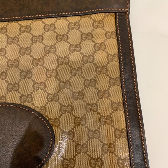 Gucci Brown GG Supreme Handbag Sku#84653 (gently used) - Picture 12 of 12
